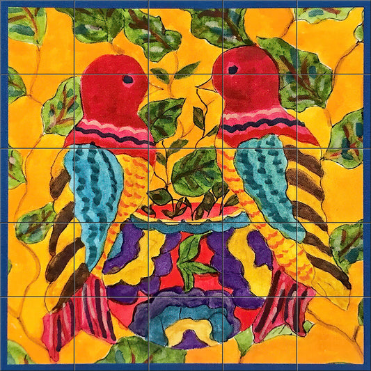 San Miguel Birds By Becki Thomas - Square