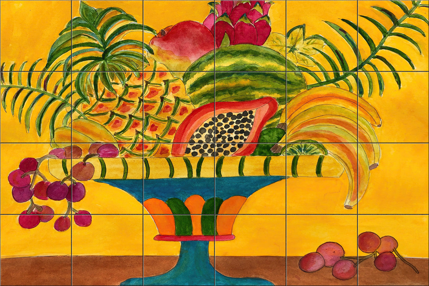 Fruit Theorum by Becki Thomas - Landscape